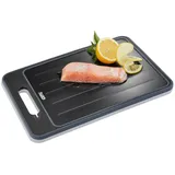 GEFU Cut Pro Schneidebrett Aluminium/Kunststoff 1-tlg. 36,5 x 25 cm Schwarz