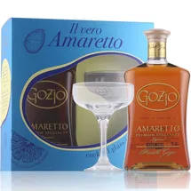 Gozio Amaretto 24% Vol. 0,7 l Geschenkset