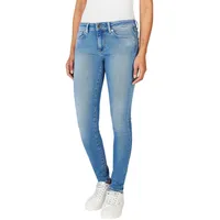 Pepe Jeans Damen Skinny Lw Jeans, Blau (Denim-nc2), 31