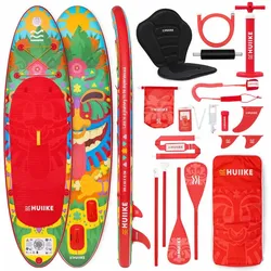 Stand Up Paddling Board Premium Zubehör, HUIIKE, Rot, große Stabilität rot 305 MM