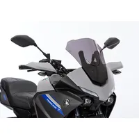 Ermax Windschutzscheibe Sport Acrylic durchsichtig Schwarz getönt für Motorrad