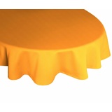 Wirth Tischdecke »WirthNatur«, oval, orange