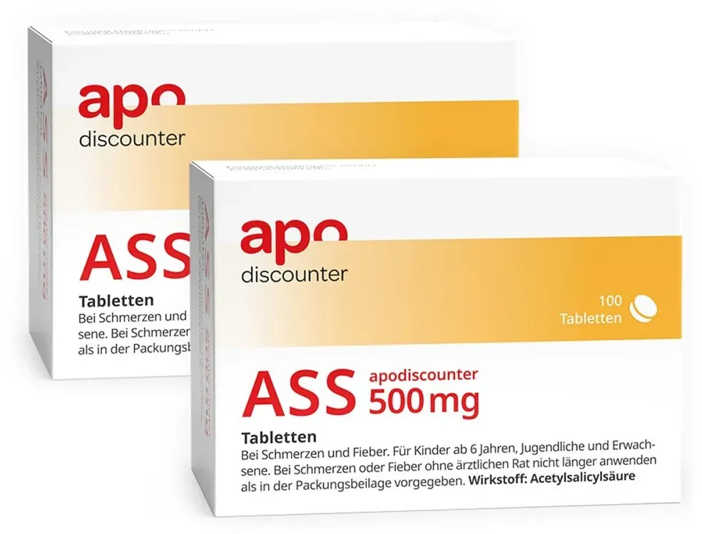 ASS 500 mg von apodiscounter