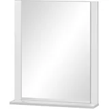 Schildmeyer Spiegel Dex 155109, weiß matt, 59,6 x 12,3 x 71,1 cm