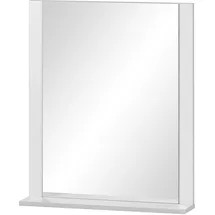 Schildmeyer Spiegel Dex 155109, weiß matt, 59,6 x 12,3 x 71,1 cm