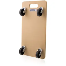 BITUXX Transportroller Rollbrett Umzugsroller Allzweckroller Rechteck MDF 58 x 28,5 bis 200Kg
