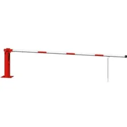 Schake Wegeschranken 7m + Pendelstütze Stahlkonstruktion 120x80mm