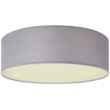 smartwares Led Stoff Grau Ø Abdeckung satiniert, Ø 30cm