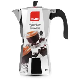 Ibili Express-Kaffeekocher Bahia 600 ml 12 Tassen Silber