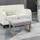Homcom Fußbank Polsterhocker 68 x 42 x 38 cm Grau
