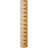 Homcom Säulenregal 2 tlg. 21 x 19 x 88 cm Buche
