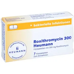 Roxithromycin 300 Heumann Filmtabletten 7 St