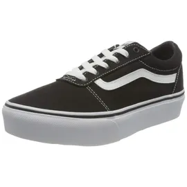 Vans Ward Suede Canvas Black / White 33