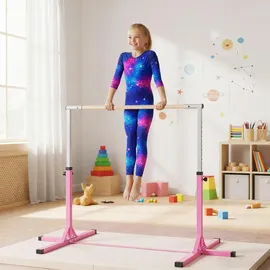 Homcom Gymnastik, Rosa, Metall, massiv, 121x194 cm, unisex, Outdoor Spielzeug