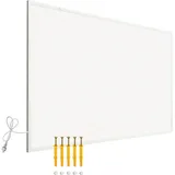 Wiltec Infrarotheizung 400 Watt, energieeffizienter Heizkörper, Wandmontage Elektroheizung, Heizpaneel, IR Heizung