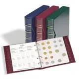 Leuchtturm Münzalbum NUMIS, Classic-Design inkl. Schutzkassette, grün