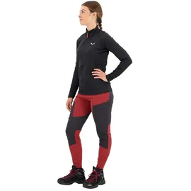 Salewa Puez Dry ́ton Responsive Cargo Leggings - Syrah / Black Out - 2XS