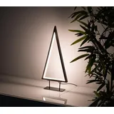 Carlo Milano Design-Metall-Weihnachtsbaum, 96 LEDs, 46 cm Höhe, 2 m USB-Stromkabel