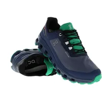 On Cloudvista Waterproof Herren Traillaufschuhe-Anthrazit-10,5