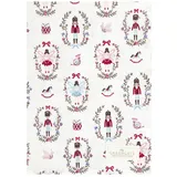 GREENGATE Cindarella Geschirrtuch White 70x50cm