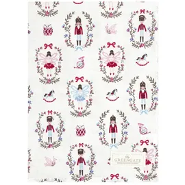 GREENGATE Cindarella Geschirrtuch White 70x50cm