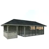 Palmako Bianca 8,76 x 3 m Grau