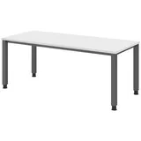 bümö Schreibtisch 180 x 80 cm Weiß