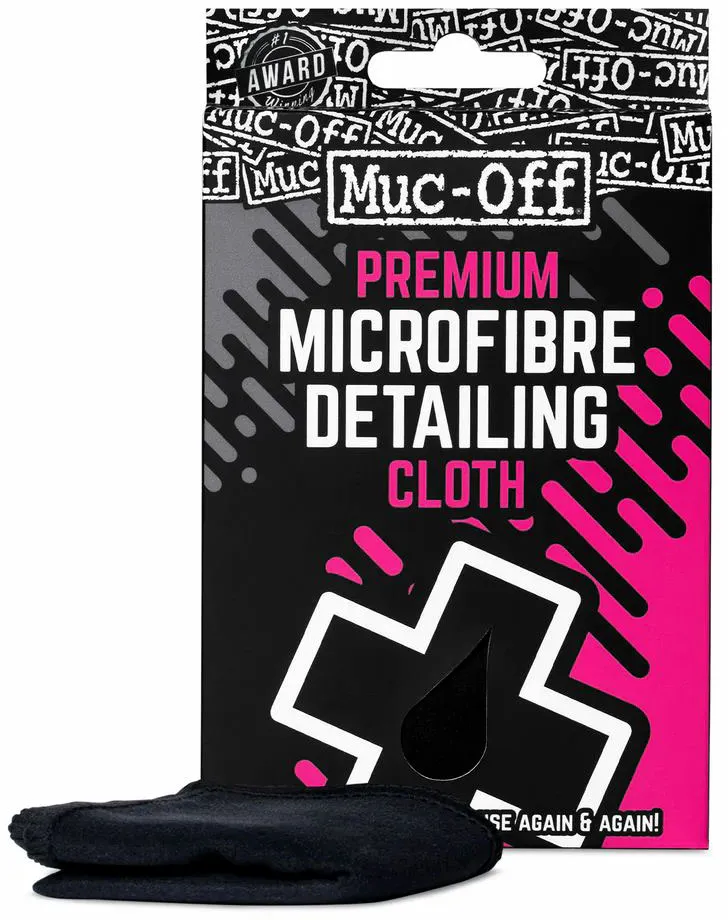 Muc-Off Microfiber, toile de fond - Noir