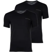Emporio Armani T-Shirt, 2er Pack - CORE LOGOBAND, V-Neck,