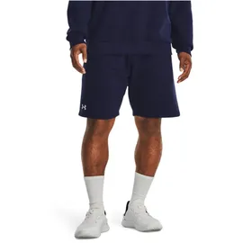 Under Armour Rival Fleece Shorts Herren 410 midnight navy/white XL