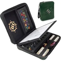 Asmodee ENHANCE Tabletop RPG Organizer Case Collector's Edition Green Dragon Scales