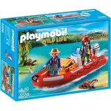 Playmobil Wild Life Schlauchboot mit Wilderern 5559
