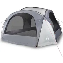 vidaXL Partezelt 4,55 x 2,4 m Weiß/Grau