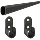 MS Beschläge Wandhalter 1,00 Meter