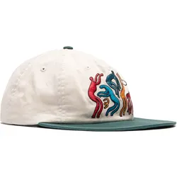 by Parra Lowercase 6 panel hat - Beige - OSFA