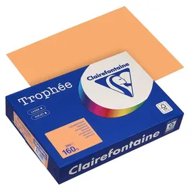 Clairefontaine Trophée mandarin A4 160 g/m2 250 Blatt