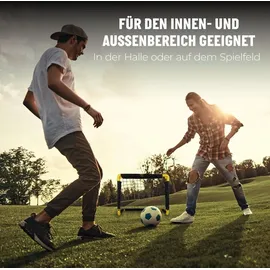 Umbro Fußballtor Schwarz/Gelb 50 x 44,5 x 44,5 cm