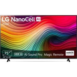 LG 75NANO81T6A 75" 4K NanoCell Smart TV