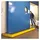 MORAVIA Leitbord gelb 1200 x 150 x 100 mm, 10 mm Stahlblech abgerundete Ecken