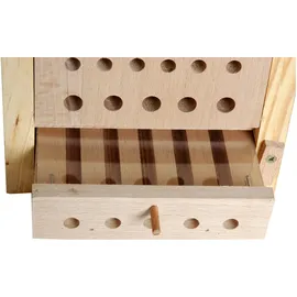 Luxus-Insektenhotels Dobar Bienenhaus Maja mit Beobachtungsschublade