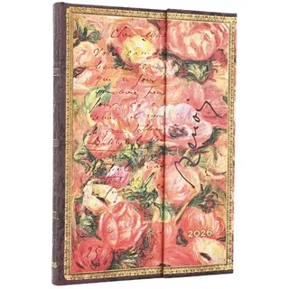 Paperblanks 12-Monatskalender. 2026 Renoir Midi Horizontal