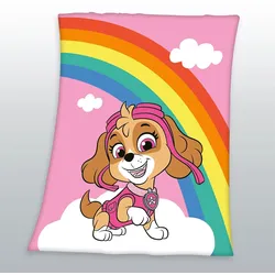 Kinderdecke PAW PATROL "Paw Patrol", bunt, B:130cm L:170cm, Wohndecken, mit tollem Paw Patrol Motiv
