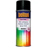 BELTON Sprühlack RAL 9005 tiefschwarz glänzend 0,4 l