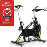 VirtuFit Indoor Cycling Bike - mit LCD-Monitor - Heimtrainer SCHWARZ No Size