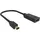 Vision Mini DisplayPort zu HDMI Adapter Schwarz