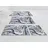 80 x 150 cm grau/goldfarben
