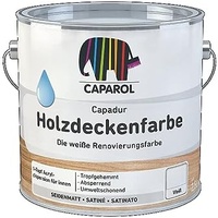 Caparol Capadur Holzdeckenfarbe weiß Größe 2,5 LTR, Farbe weiß