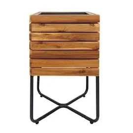 Mendler HWC-L25 2er-Set 40 x 40 x 20 cm Braun