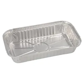 Papstar Starpak 50 Schalen, Alu eckig 0,65 l 3,4 cm x 13 cm x 22 cm