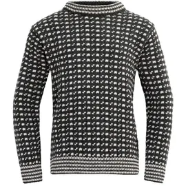 Devold of Norway Devold Original Islender Wool Sweater offwhite/anthracite (020A-clothing) S